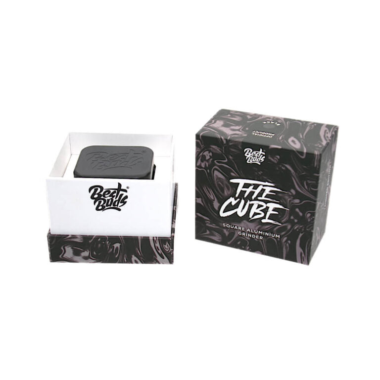 Best Buds "The Cube" Aluminum Grinder 4-Parts