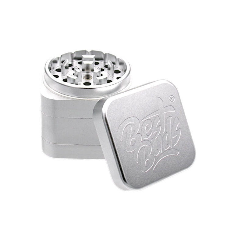 Best Buds "The Cube" Aluminum Grinder 4-Parts